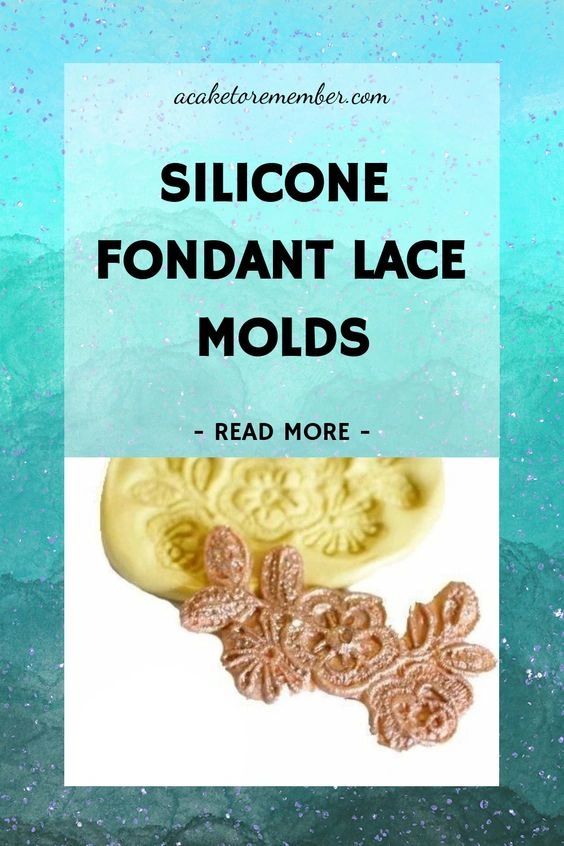 Silicone fondant outlet molds